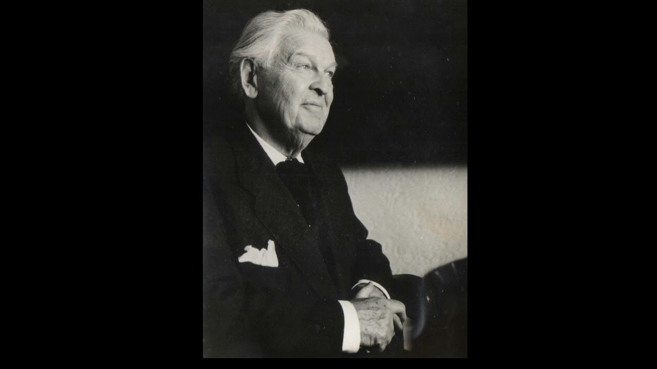 Mihail Sadoveanu recitând sonetul „Veneția” de Mihai Eminescu