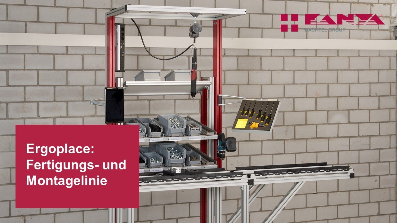 Montagetische, Packtische, Fertigungslinie &ndash; von einfach bis komplex