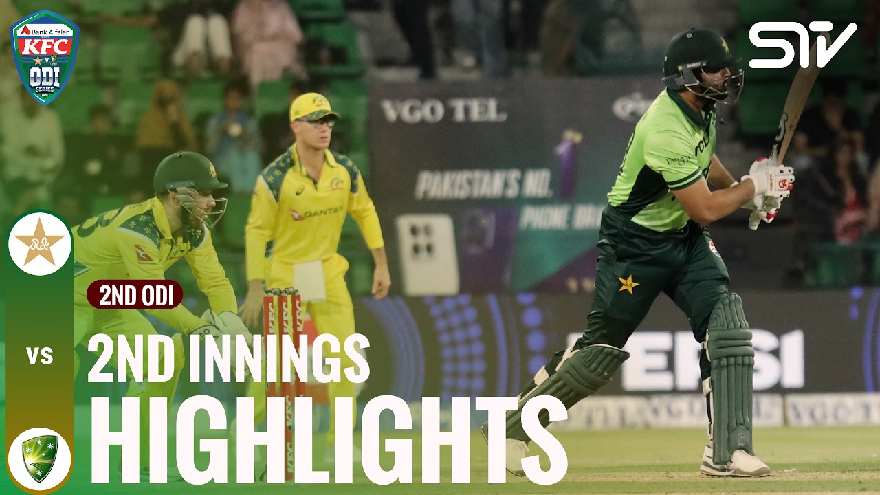 2nd Innings Highlights | Pakistan vs Australia | Match 02 | ODI Series 2026 | PCB | M9J1H