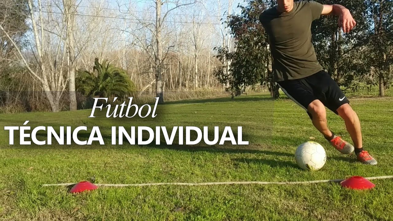 Ejercicio para mejorar tu TÉCNICA INDIVIDUAL: dribling, habilidad y coordinación con balón - Fútbol
