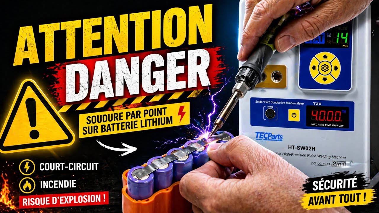 COMMENT bien pointer les CELLULES lithium