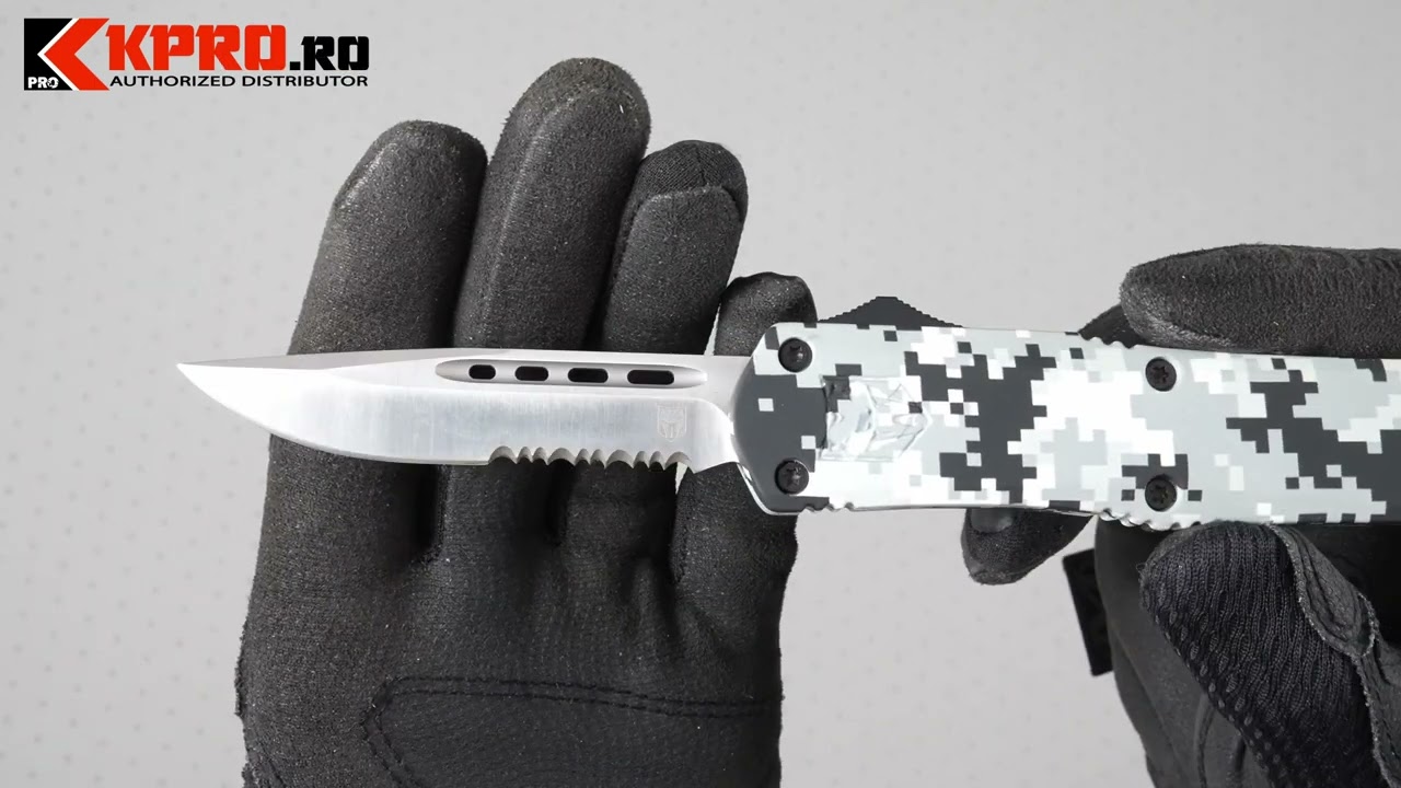 Briceag CobraTec OTF Medium FS-3 Winter Digi Drop Serrated 06CT025 – Unboxing