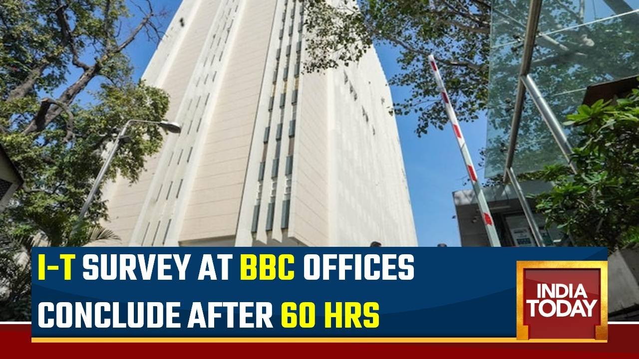 I-T Dept's BBC Searches Conclude After 60 Hrs; 3 Day I-T Dept Survey At BBC Delhi & Mumbai Ends