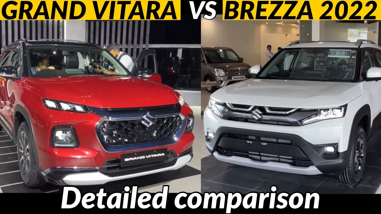 2023 Grand Vitara Vs Brezza 2023 | Full Detailed Comparison | Grand vitara 2023 | Brezza 2023