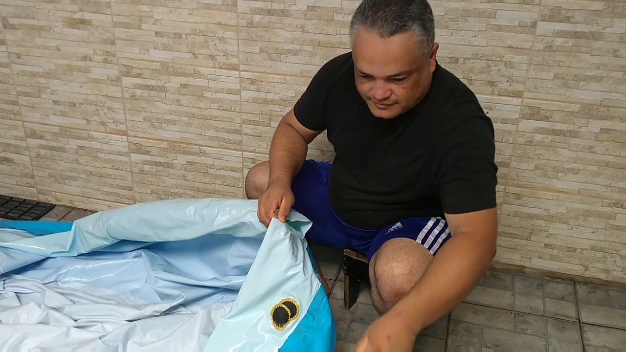 CONSERTAR PISCINA Remendo GRATIS em PISCINA DE PLÁSTICO