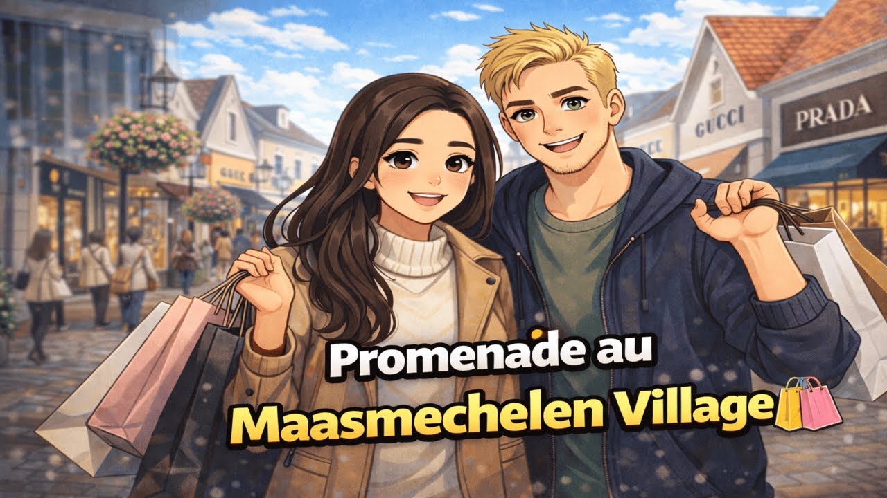 La promenade à Maasmechelen Village 🛍️