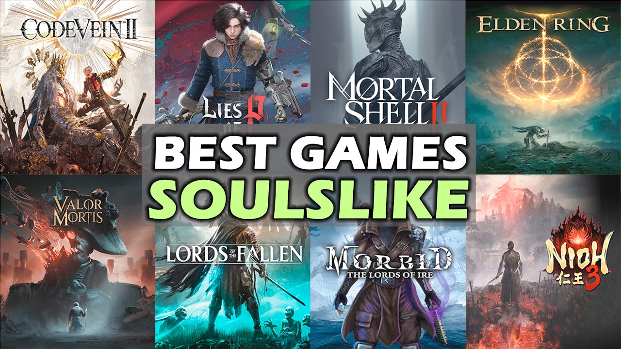 TOP 40 BEST SOULSLIKE GAMES OF ALL TIME || PC GAMES