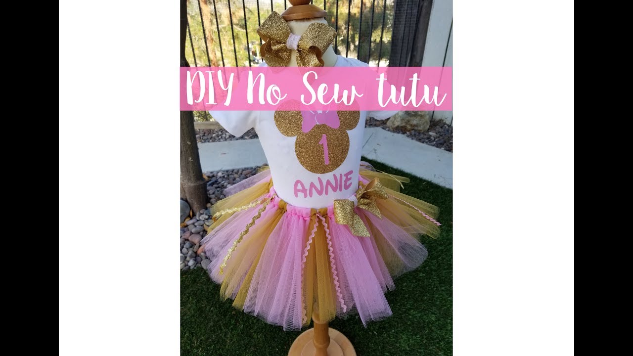 DIY No Sew Tutu | Updated | How to make a Tutu