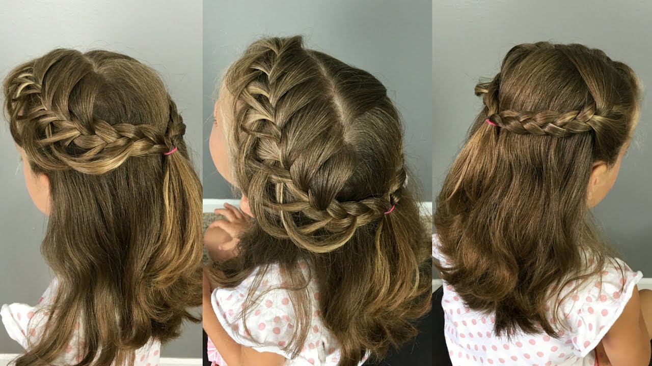 Criss Crossed Loop Braid Tieback