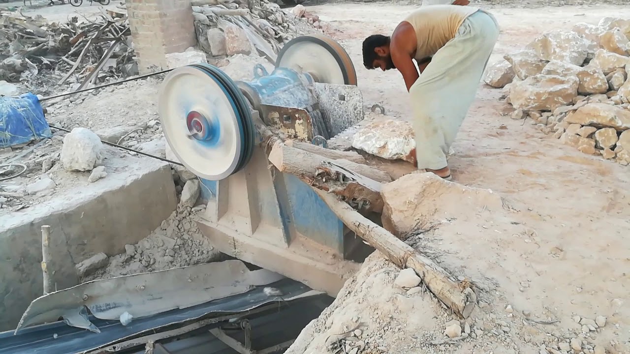 Jypsum Powder Making Factory - Heavy Stones Crusher Machine - Beautiful Pakistan - jypsum Factory
