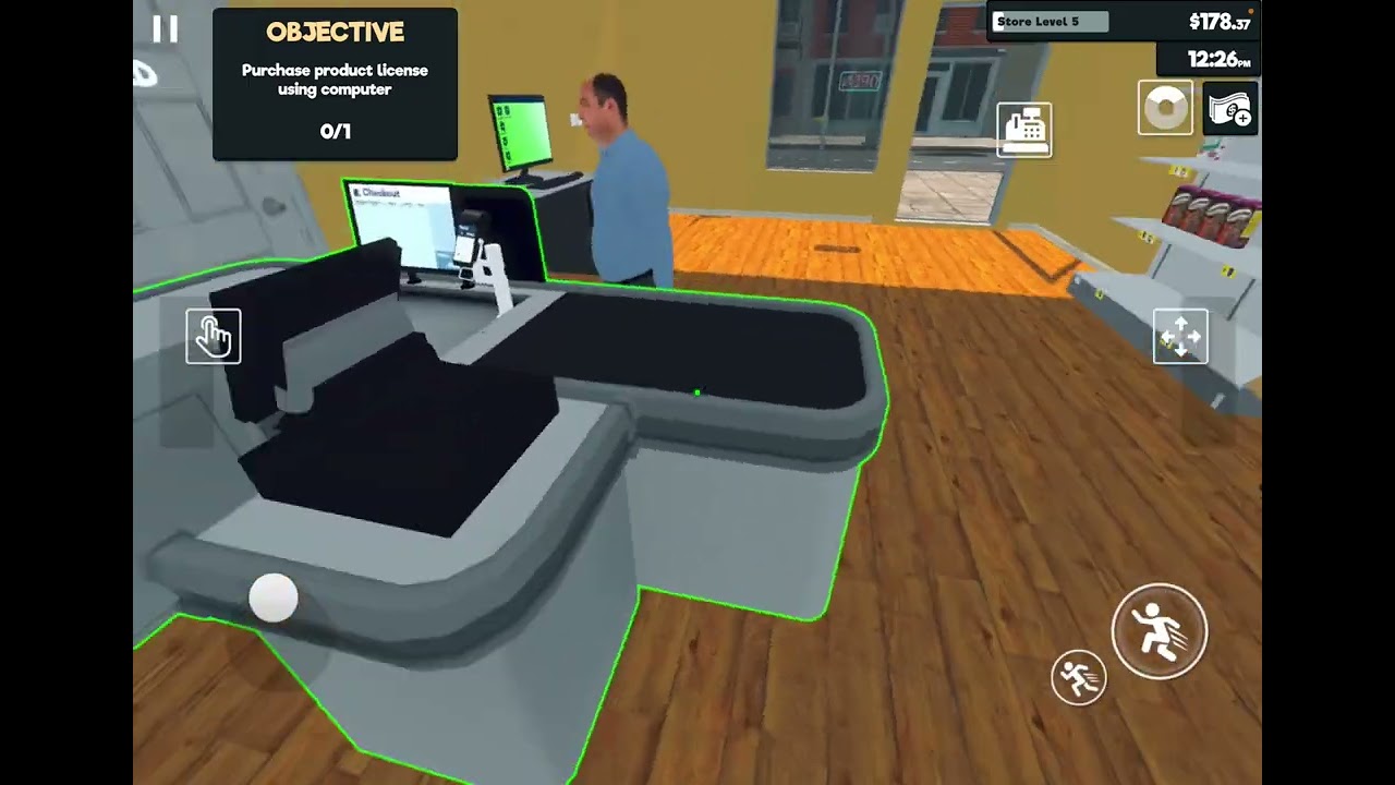 Supermarket simulator part 1