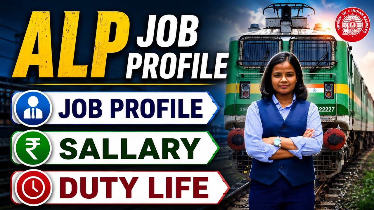  ALP job profile, assistant loco pilot job profile, ALP salary 2025, ALP duty life #railwayalp #alp 