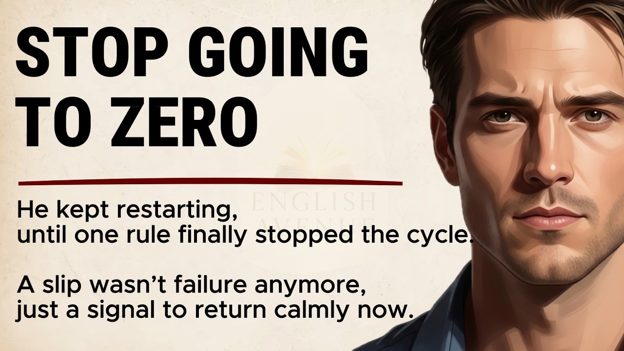 He Was Tired of Starting Over Again and Again