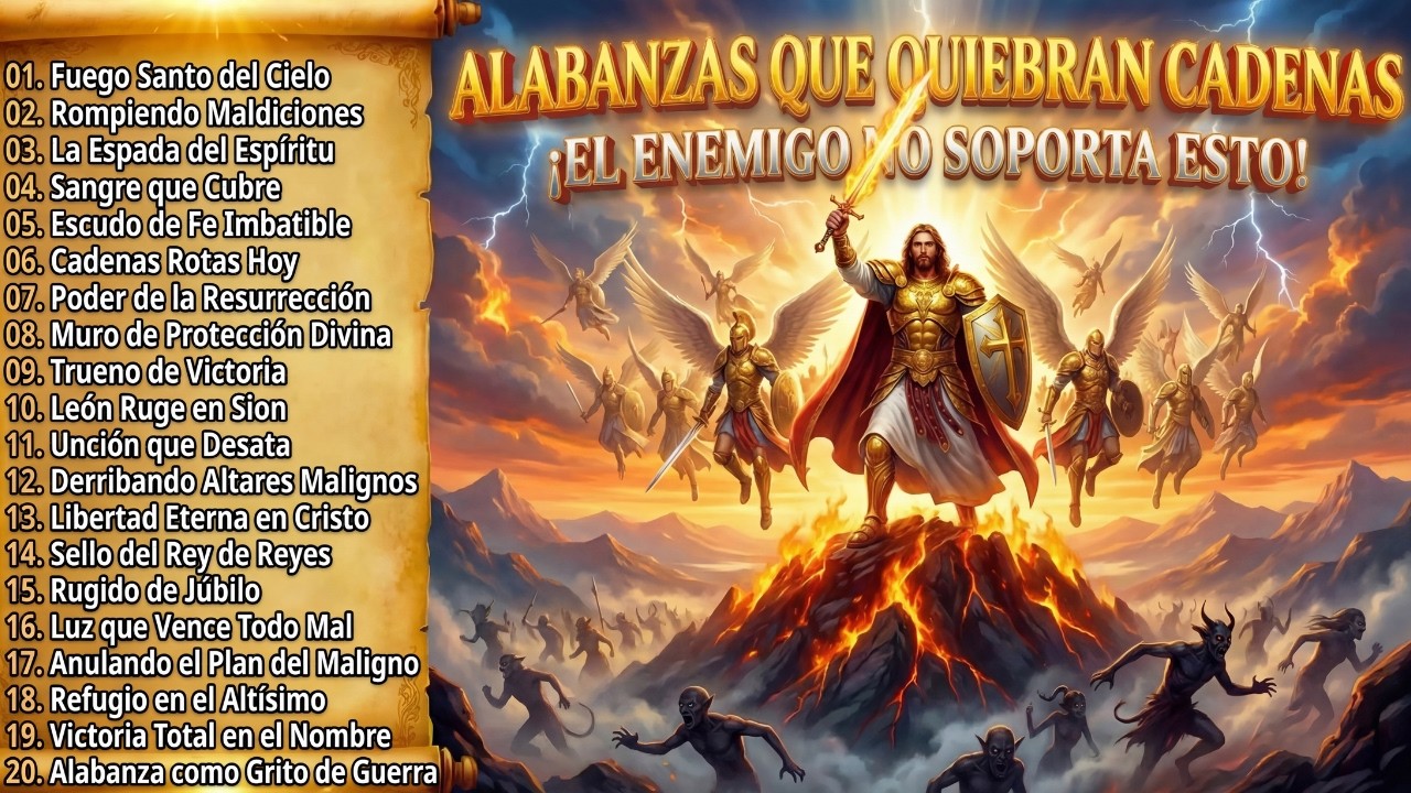 Las Alabanzas ma espirituales que te alejan del ma.