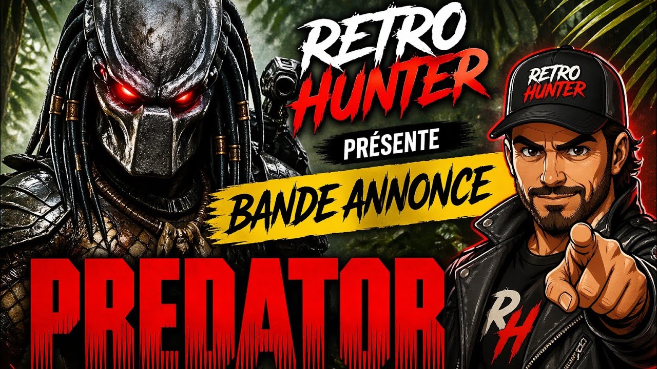 Predator (1987)-Si ça peut saigner.../ Retro Hunter #1  #Predator #Film