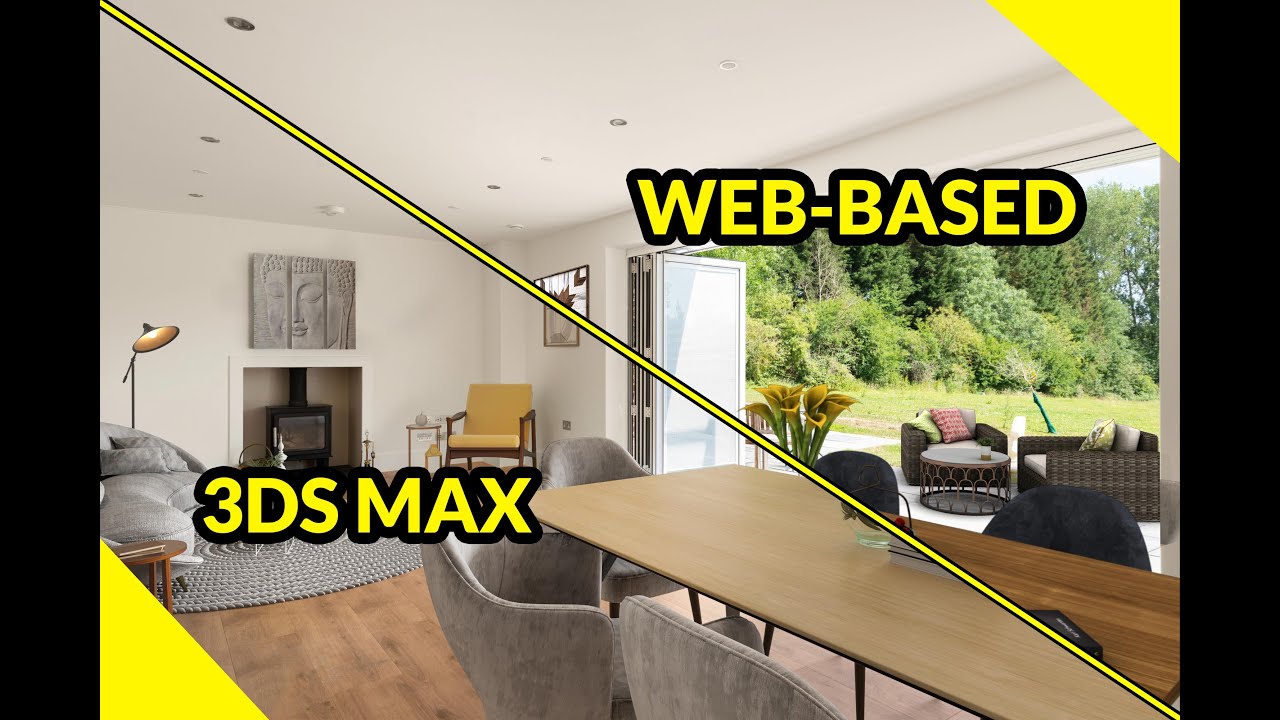 Diy Virtual Staging vs Virtual Staging in 3ds Max