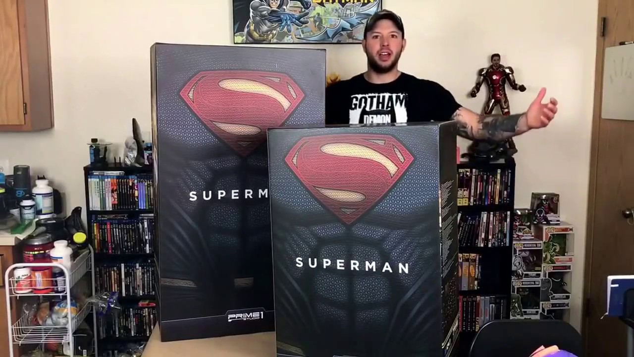 Unboxing Prime 1 Studio's 1/2 Scale BvS Superman Statue!!!! Part 1