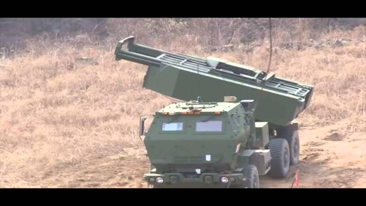 The ATACMS (Army Tactical Missile System) live fire exercise