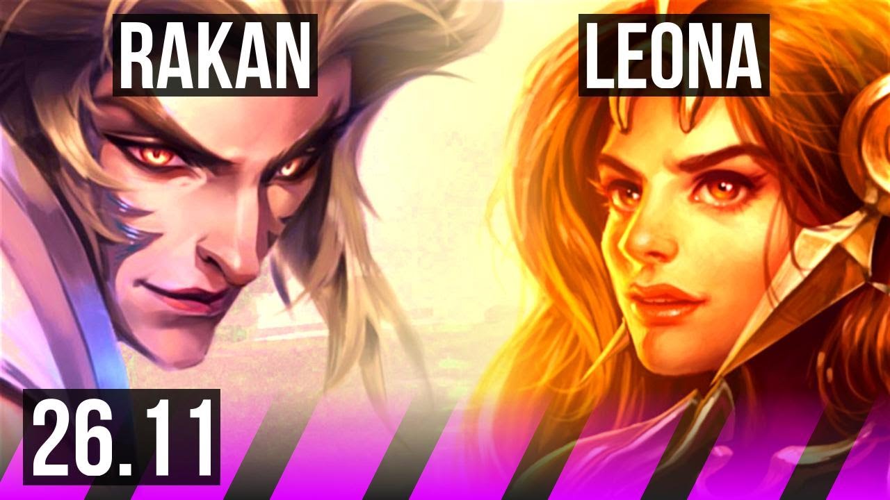 RAKAN & Cassiopeia vs LEONA & Varus (SUP) | 9k gold comeback | EUW Challenger | 26.11