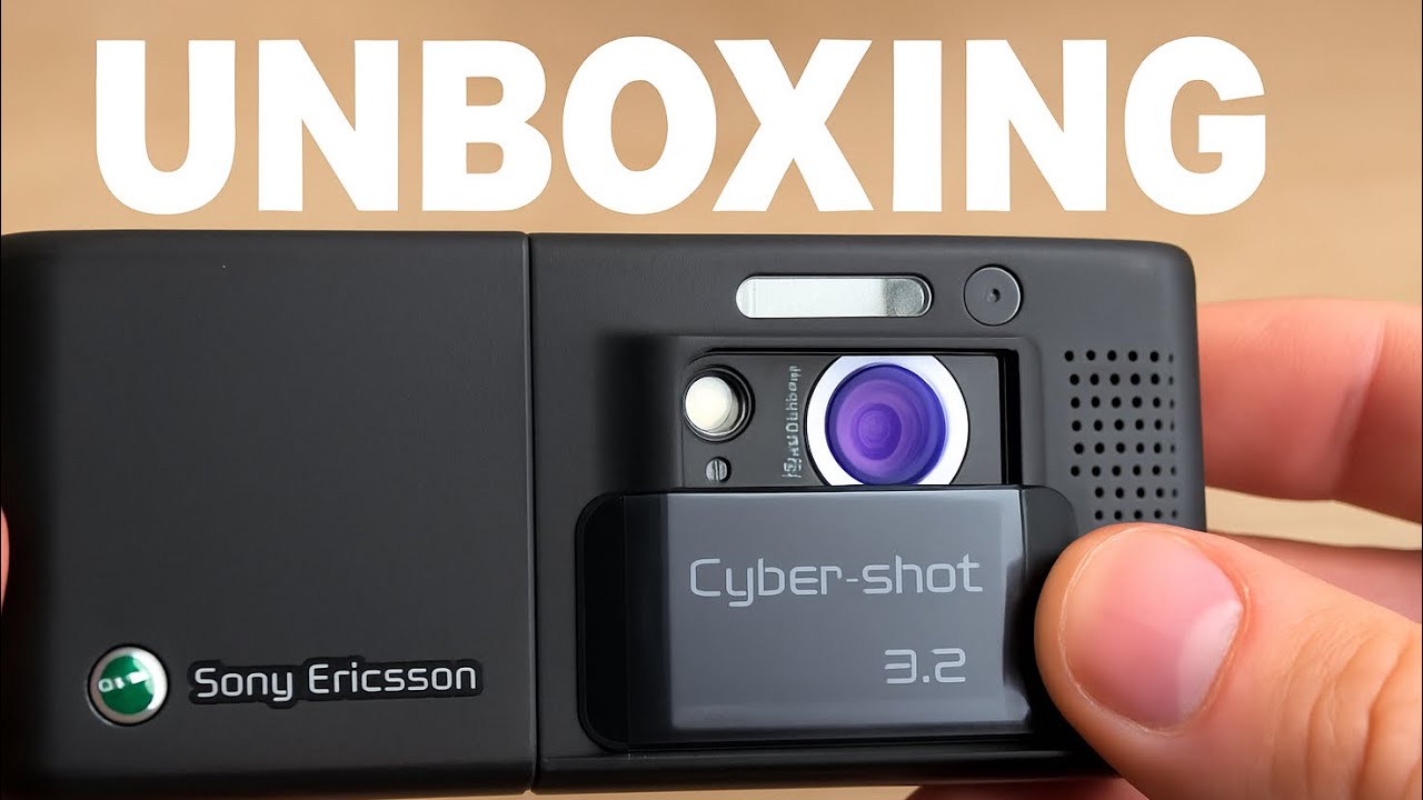 Sony Ericsson K800i  Unboxing 2024 Camera Legend