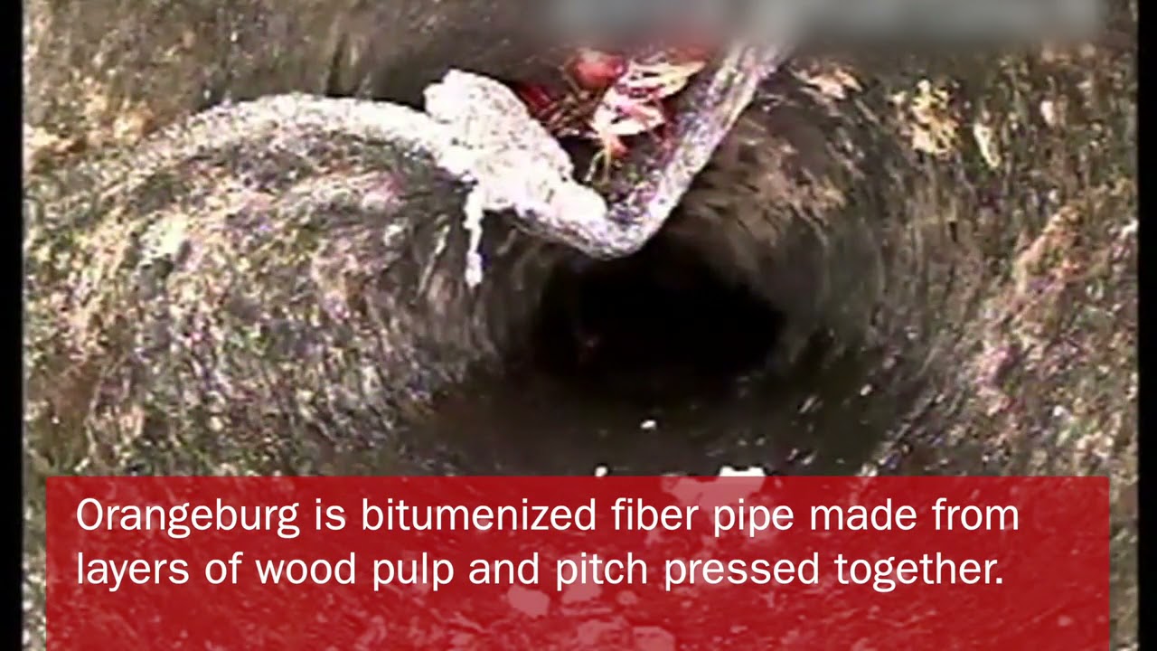 What is Orangeburg pipe, and why is it a problem?