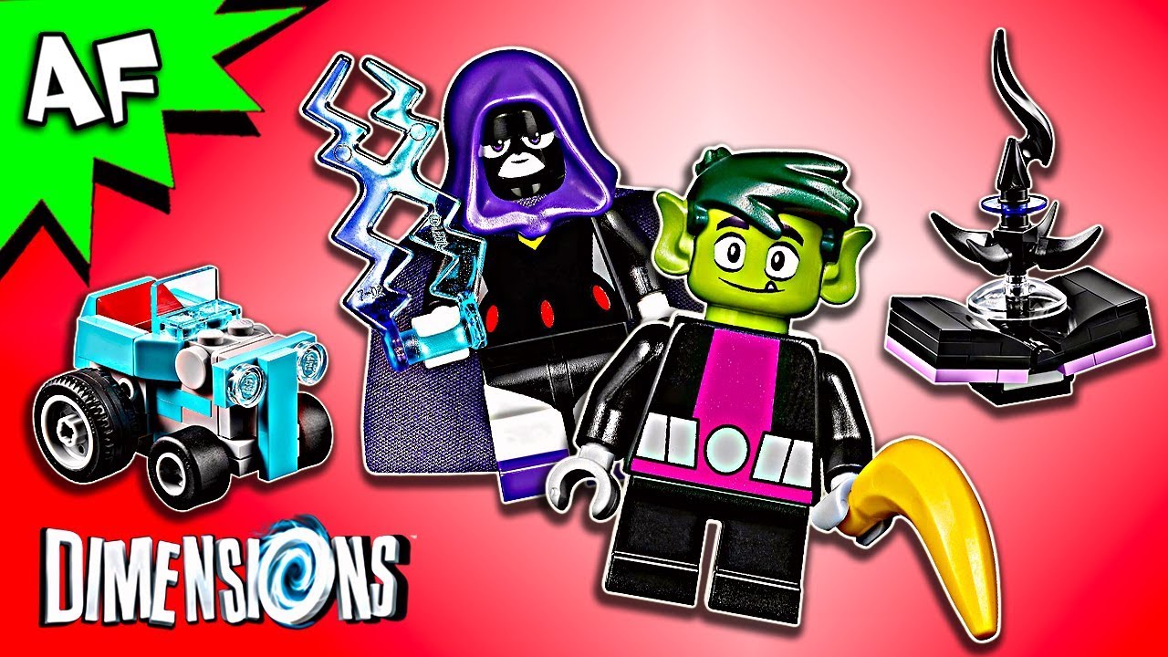 Lego Dimensions Teen Titans Go! 3-in-1 Team Pack 71255 Speed Build