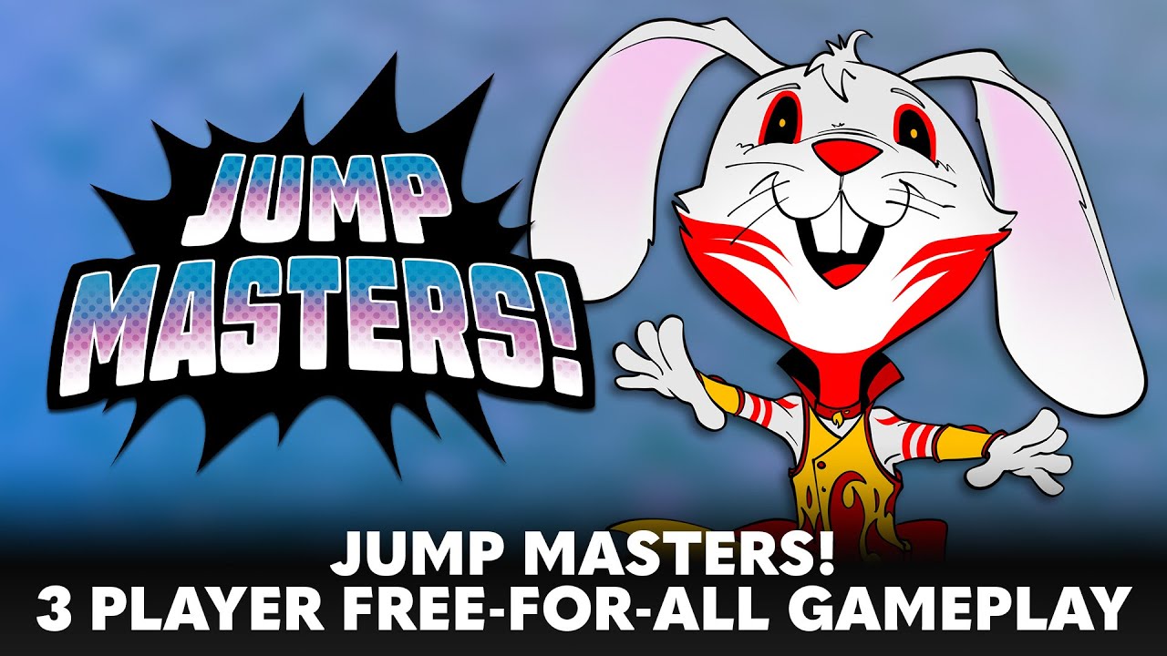 Jump Masters! 3 Player Free For All Gameplay