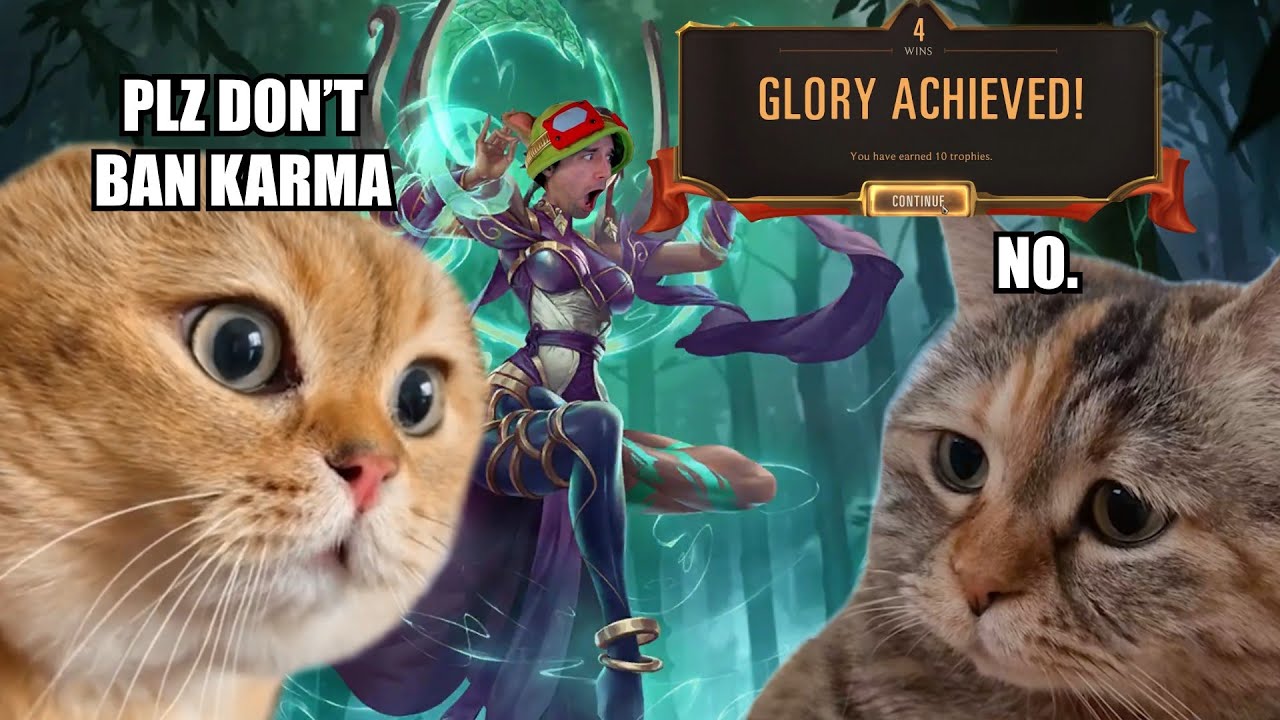 Dont ban Karma - BEST OF 3 GAUNTLET| Legends of Runeterra
