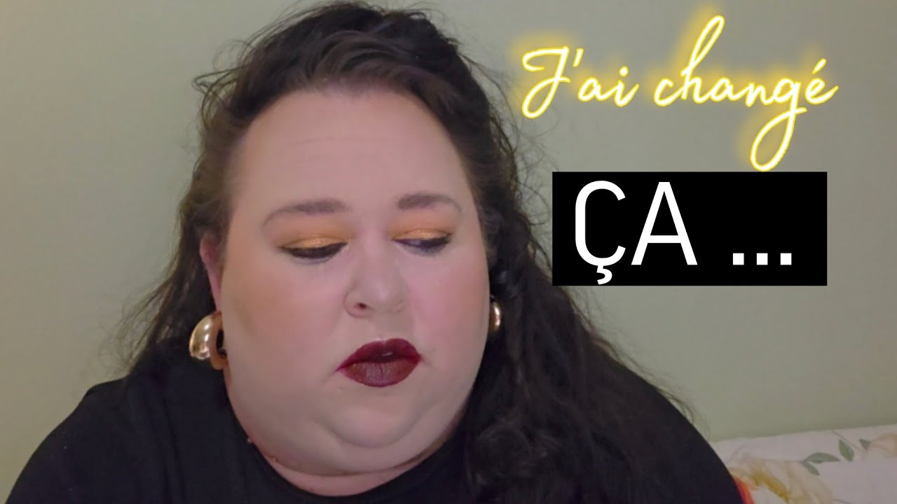 Vlog / J'ai changé un truc ...