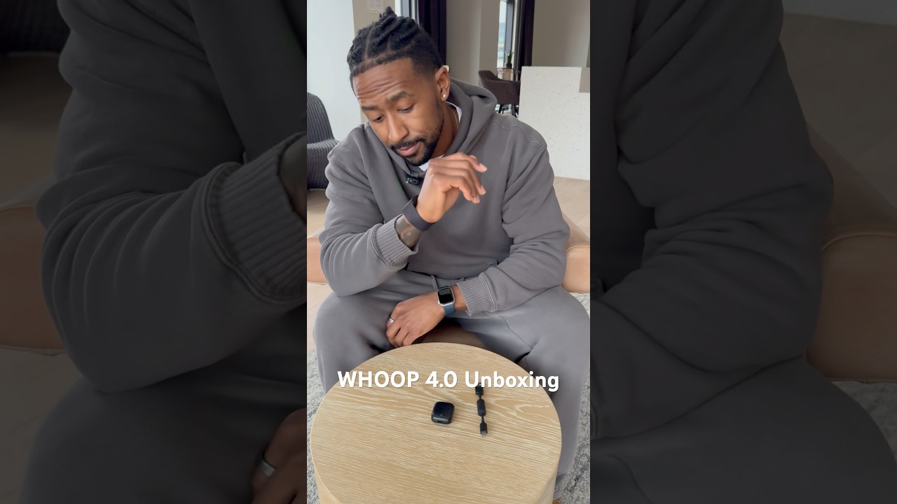 Unboxing the WHOOP 4.0 - (ASMR)