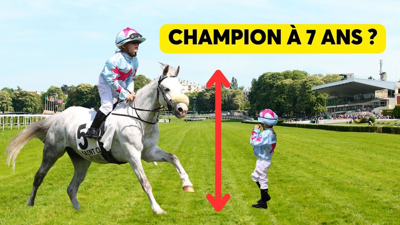 7 ANS ET DÉJA CHAMPION : DANS LES COULISSES DES COURSES DE PONEYS