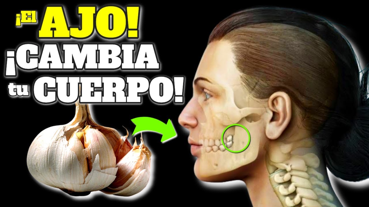 ¡IMPACTANTES EFECTOS del AJO en TU CUERPO! | TOP 3 ENFERMEDADES MORTALES que MEJORAN con AJO