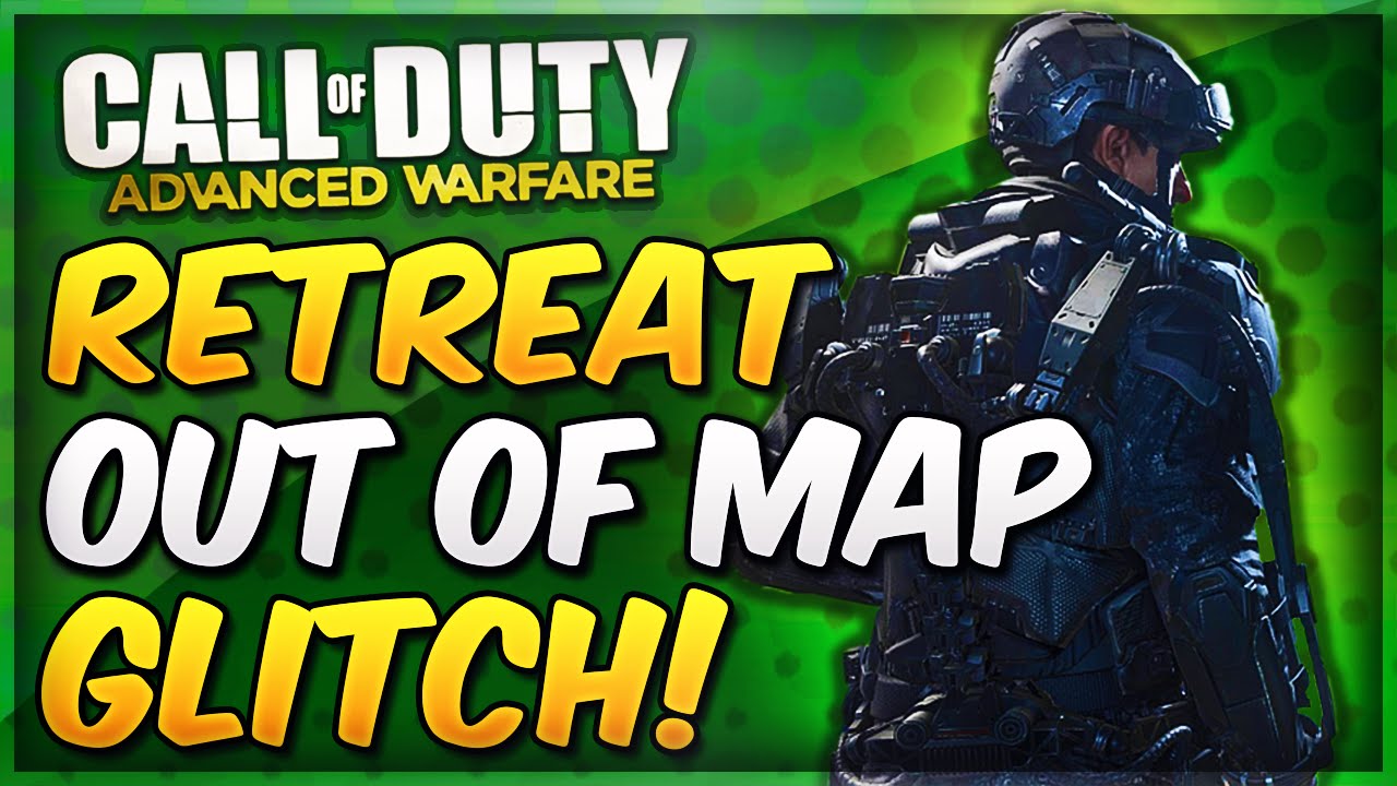 COD Advanced Warfare On Top & Out of The Map Retreat Glitch After Patch! (AW Glitches)