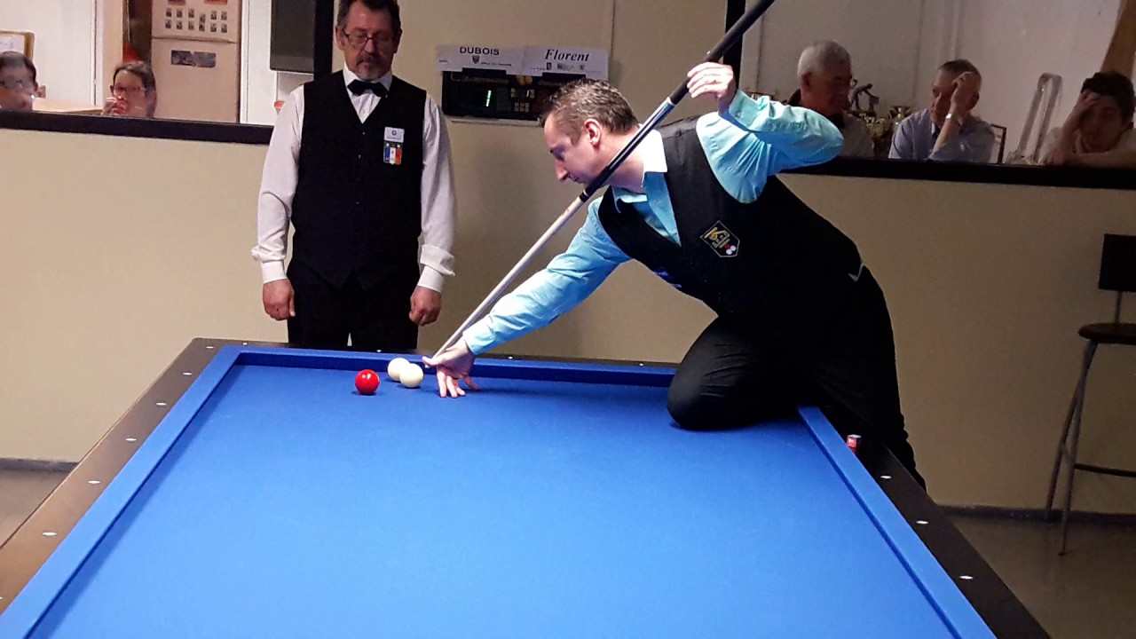 CHAMPIONNAT DE FRANCE PARTIE LIBRE MASTERS DUBOIS VS FLOREN 3 billard fran&ccedil;ais