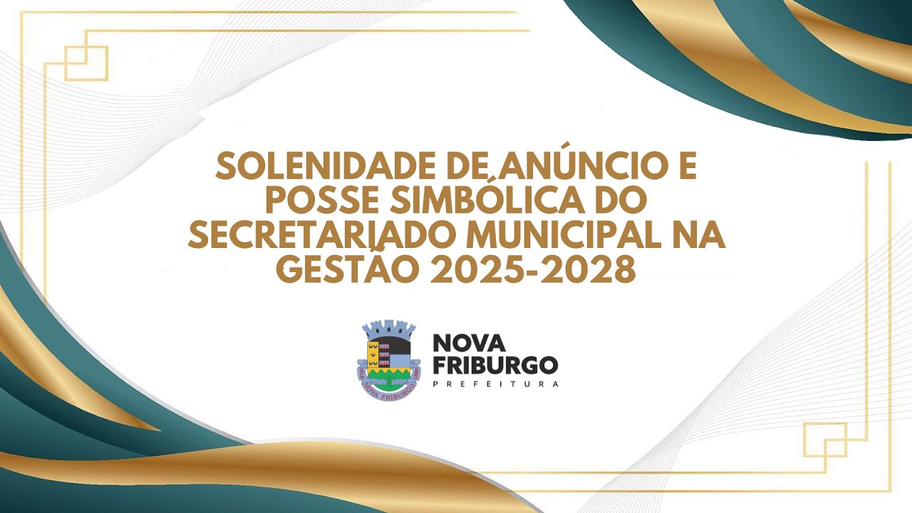 Solenidade de anúncio e posse simbólica do secretariado municipal 2025-2028