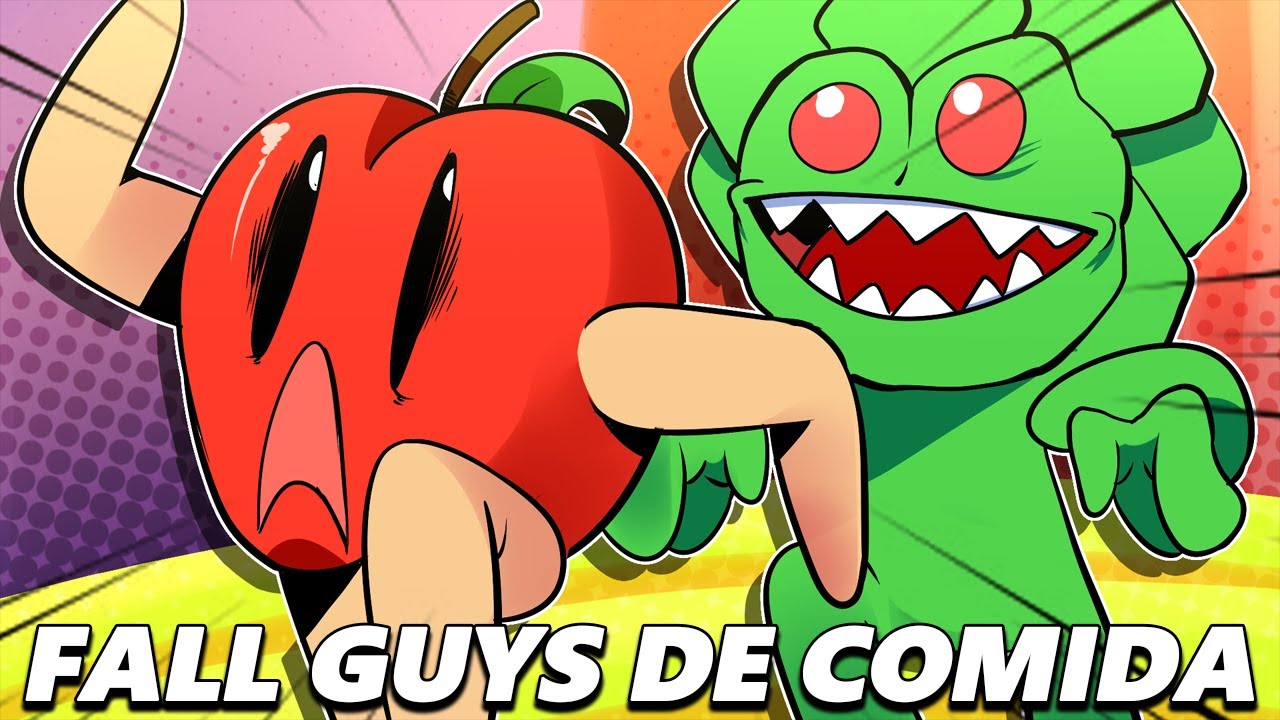 FALL GUYS DE COMIDA - Bro Falls Ultimate Showdown