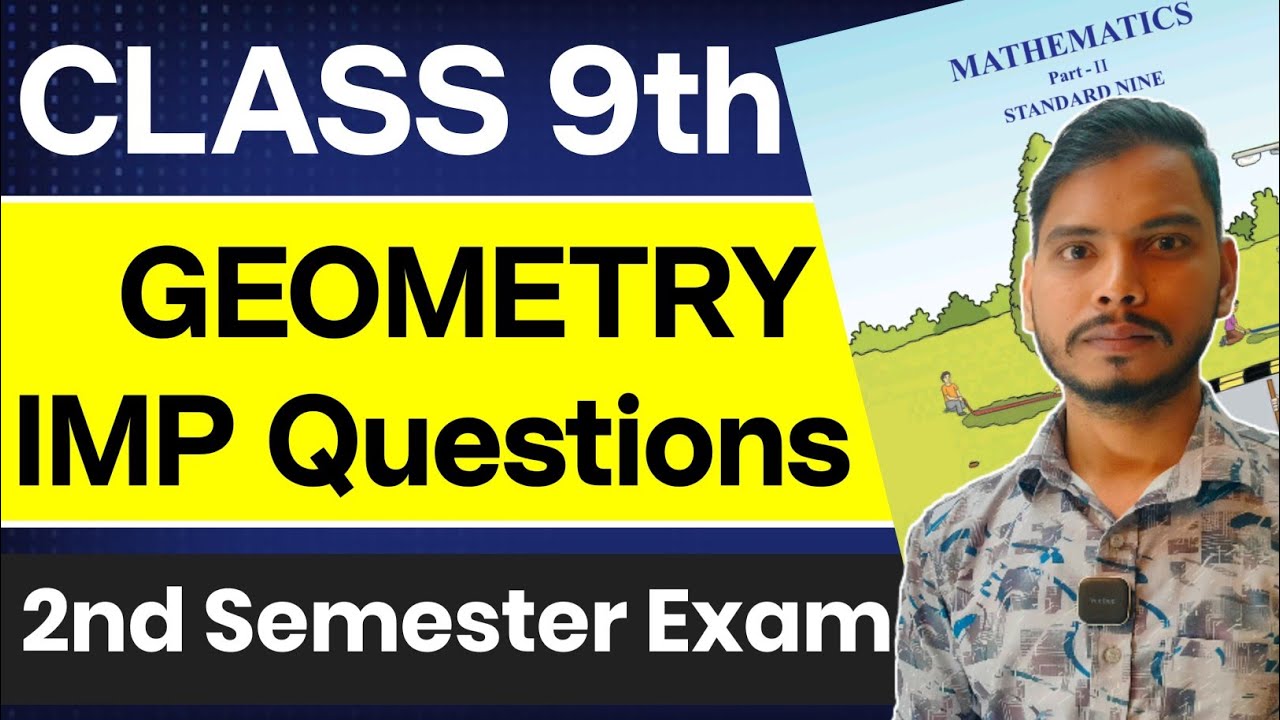 Class 9th Math 2 Most Important Question 2nd Semester Exam 2026 | sd tech | Math 2 