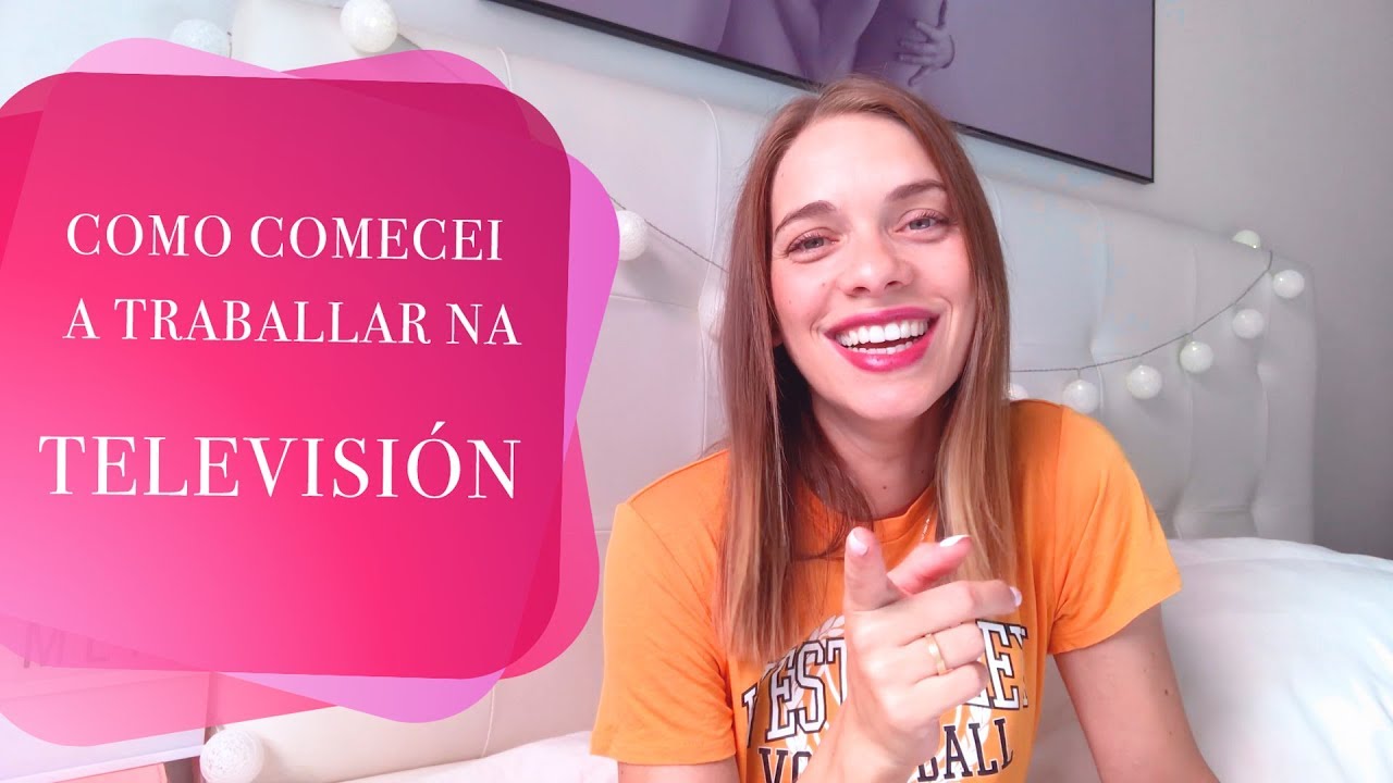Como comecei na televisión
