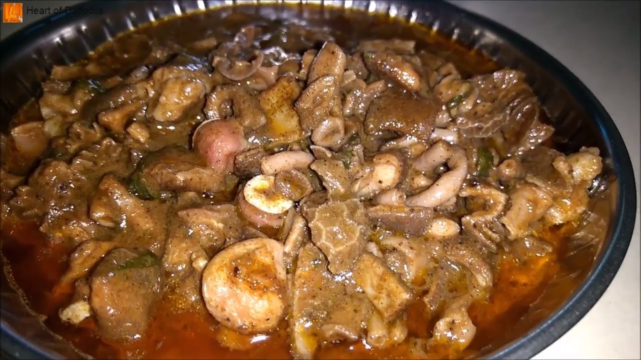 Goat Intestine boti Fry - Aattu kodal kari