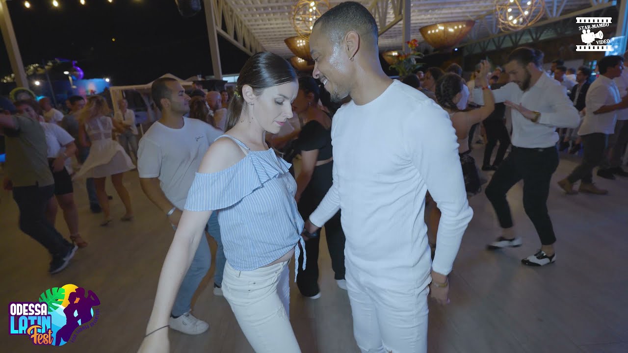 Lieb J Salsagroove & Tanya Kuzmenko - social dancing @ Odessa Latin Festival 21