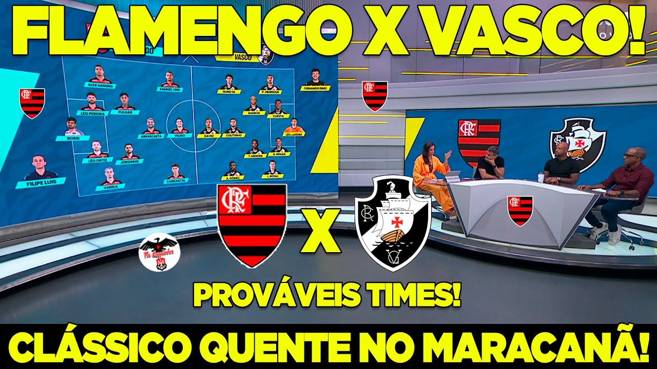 FLAMENGO BUSCA VITÓRIA CONTRA O VASCO NO MARACANÃ! MENGÃO VAI COM FORÇA MÁXIMA NO CARIOCA