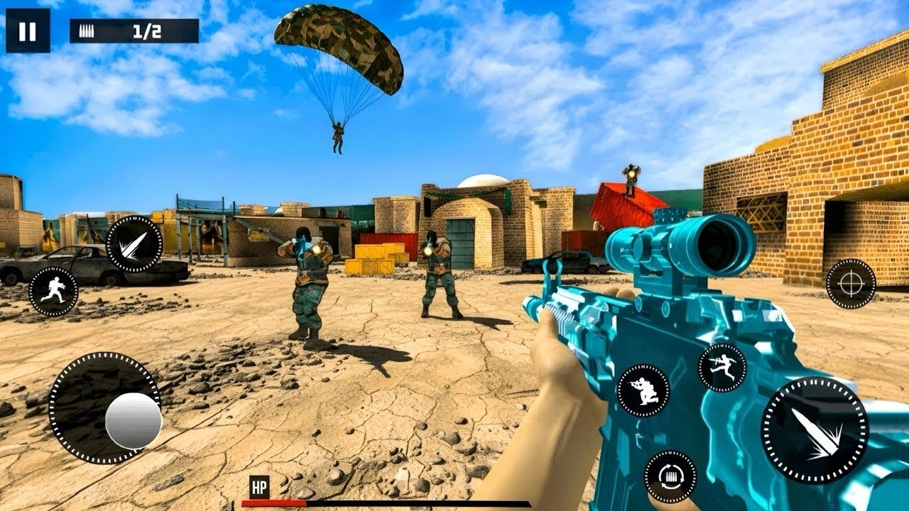 Anti Terrorist Shooting Game Fire 🔥 Gaming -GaMiNg AK