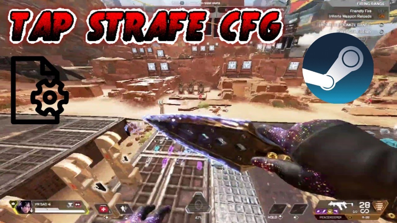 Best Neo Strafe/Tap Strafe CFG Steam & Binds Insane Extesyy Controller Movement Showcase Part1