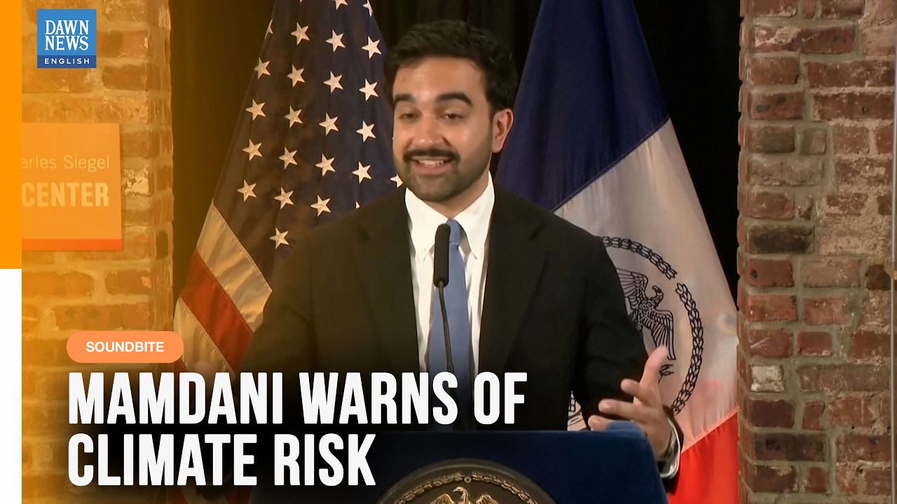 NYC Smoke Crisis Shows Climate Risks Are Growing: Mayor Mamdani | Dawn News English