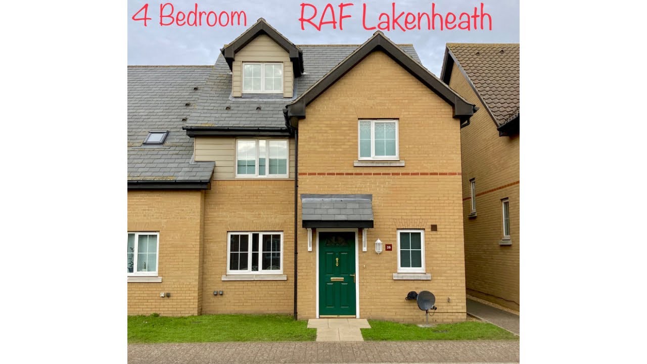 RAF Lakenheath Liberty Village 4 Bedroom