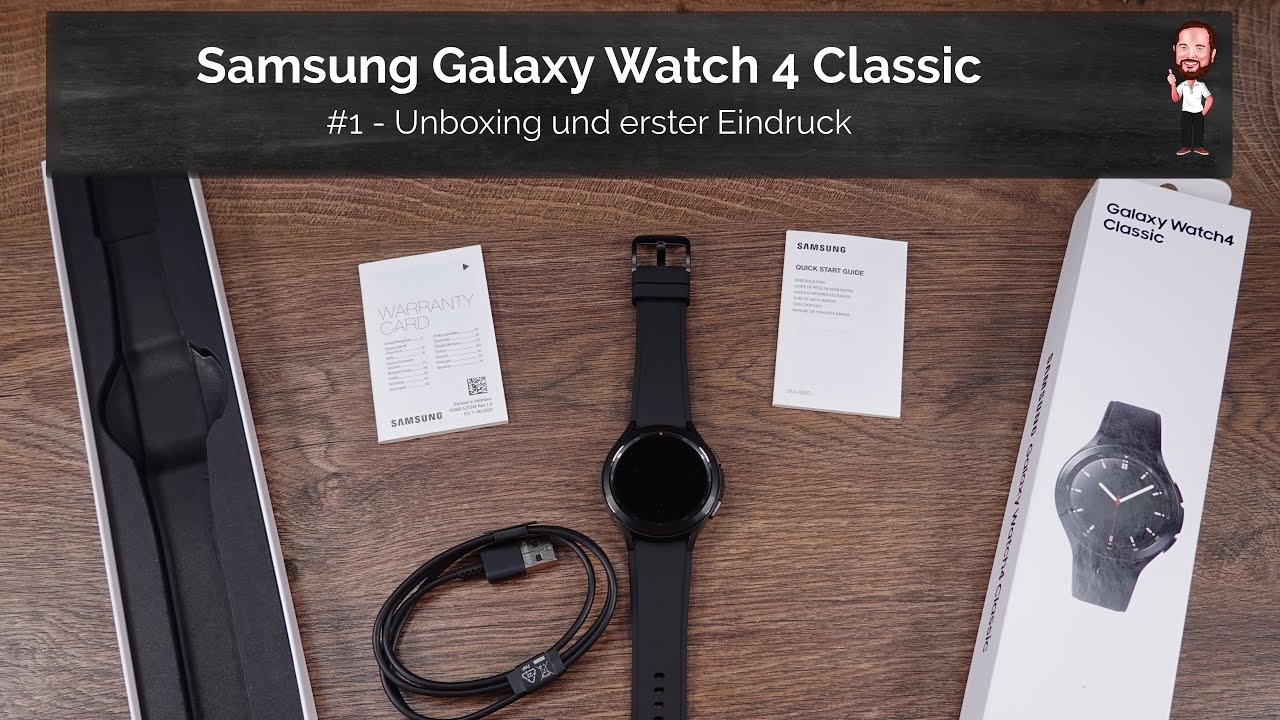 Samsung Galaxy Watch 4 / Watch4 Classic | #1 - Unboxing und erster Eindruck