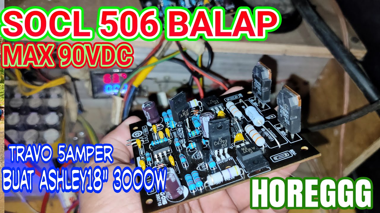 Учебное пособие по модификации Racing Socl 506 для усиления динамиков Ashley PD