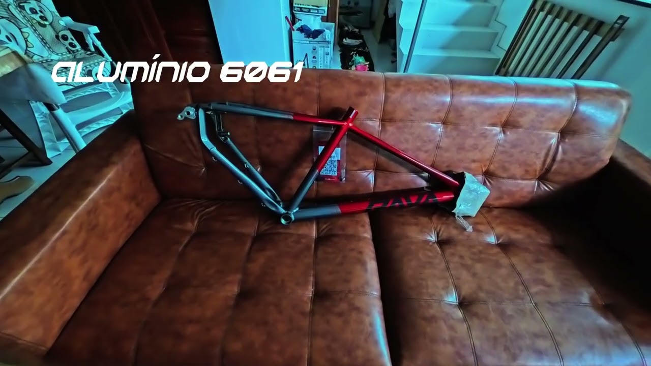 O coração da nova bike chegou! Unboxing Quadro Rava Nazca, 4K