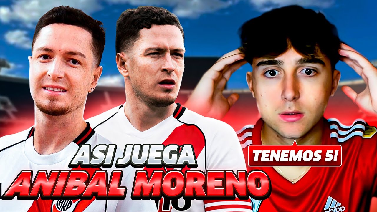 EL NUEVO 5 DE RIVER // ASI JUEGA ANIBAL MORENO