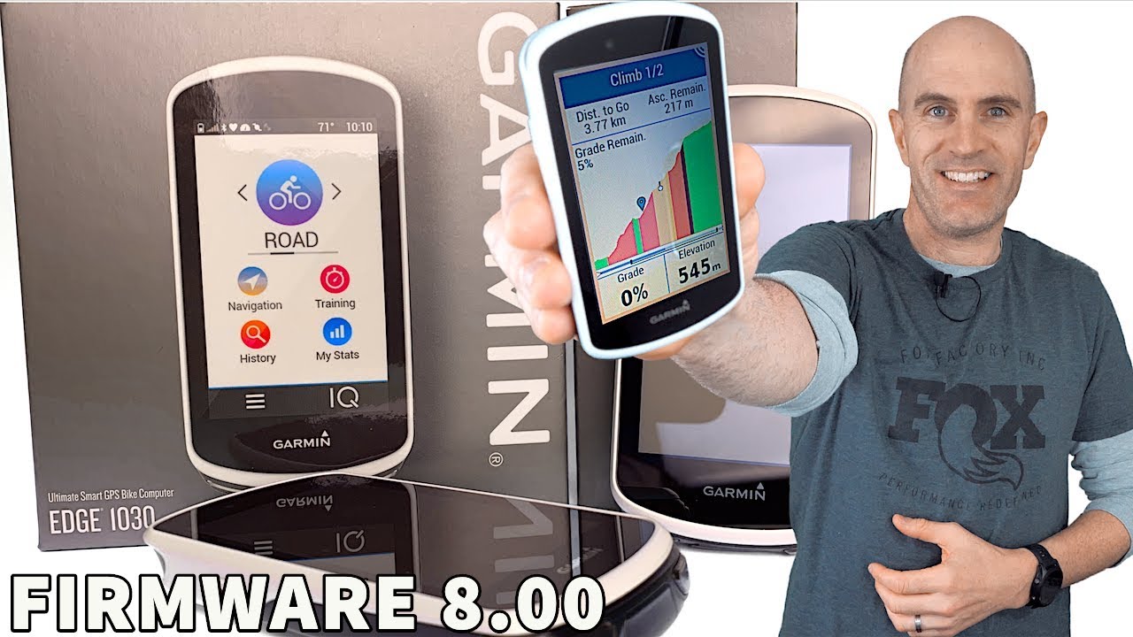 Garmin EDGE 1030 Firmware 8.00: ClimbPro & LOTS of New Features!